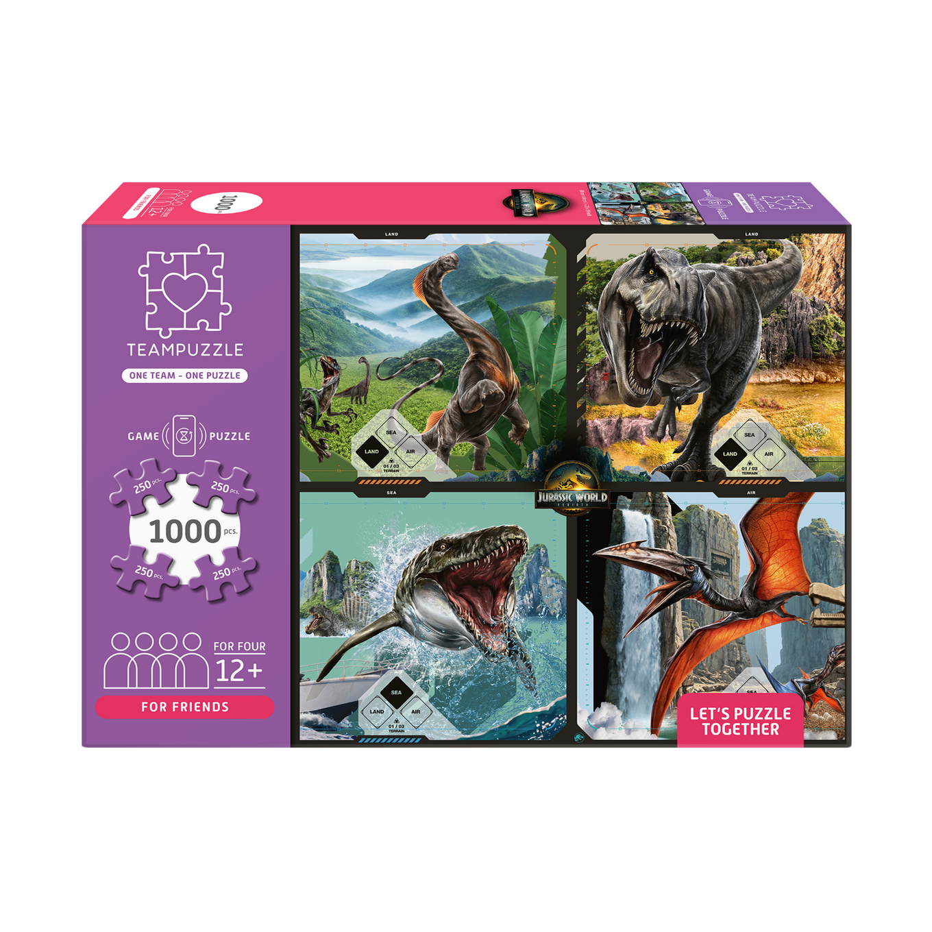 Puzzle Jurassic World | 1000 Teile | Für Freunde