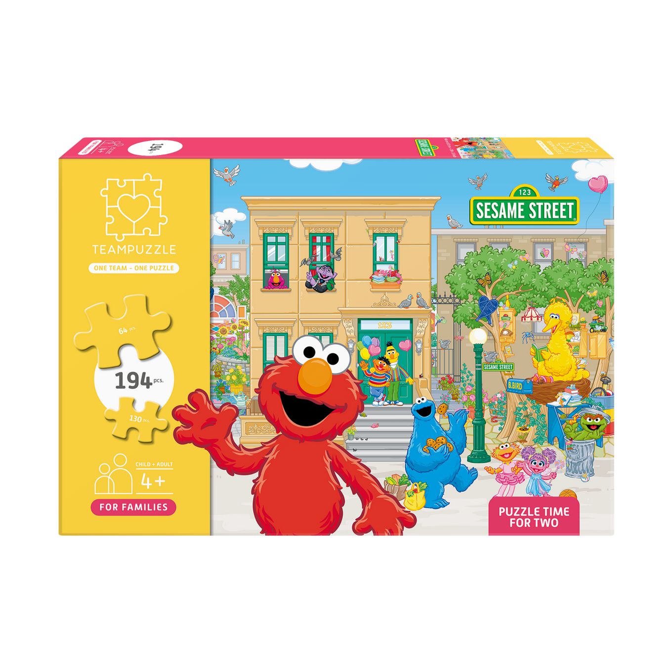 Puzzle Sesamstrasse | 194 Teile | Für Familien