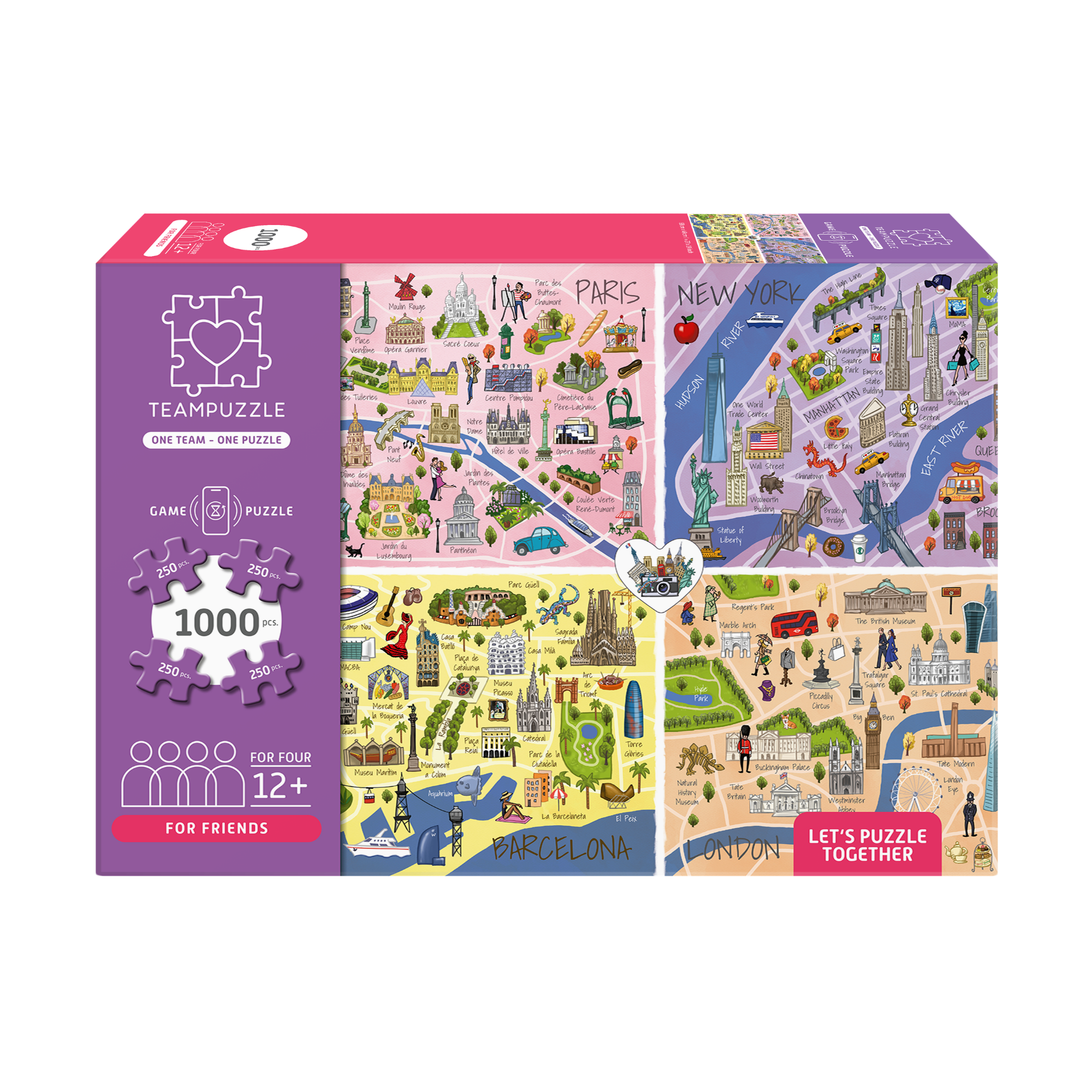 City Trip | Für Freunde | 1000 Teile