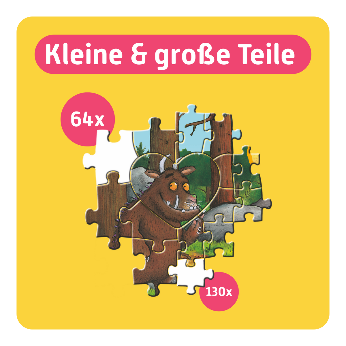 Puzzle Der Grüffelo | 194 Teile | Für Familien