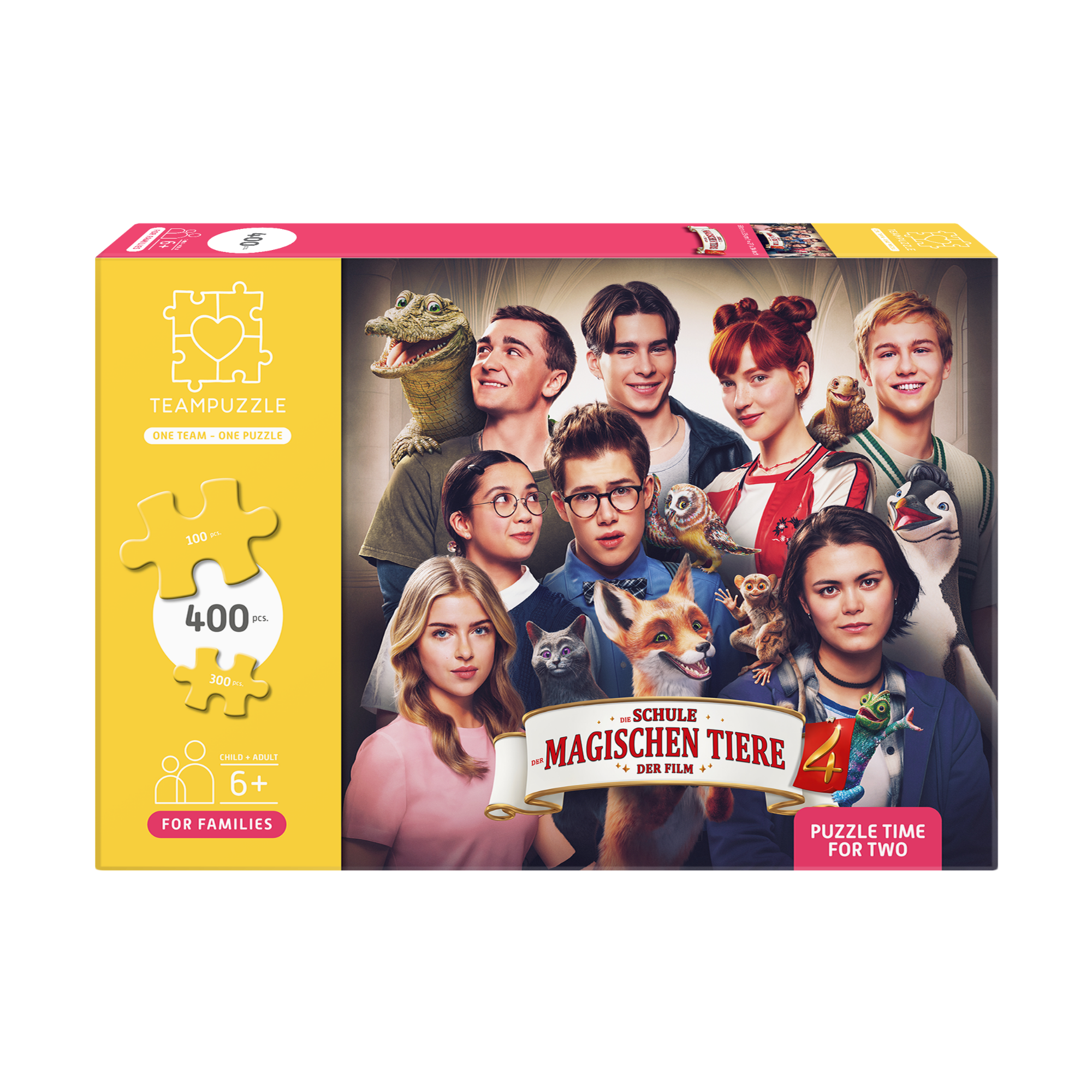 Schule der magischen Tiere 4 | Für Familien | 400 Teile