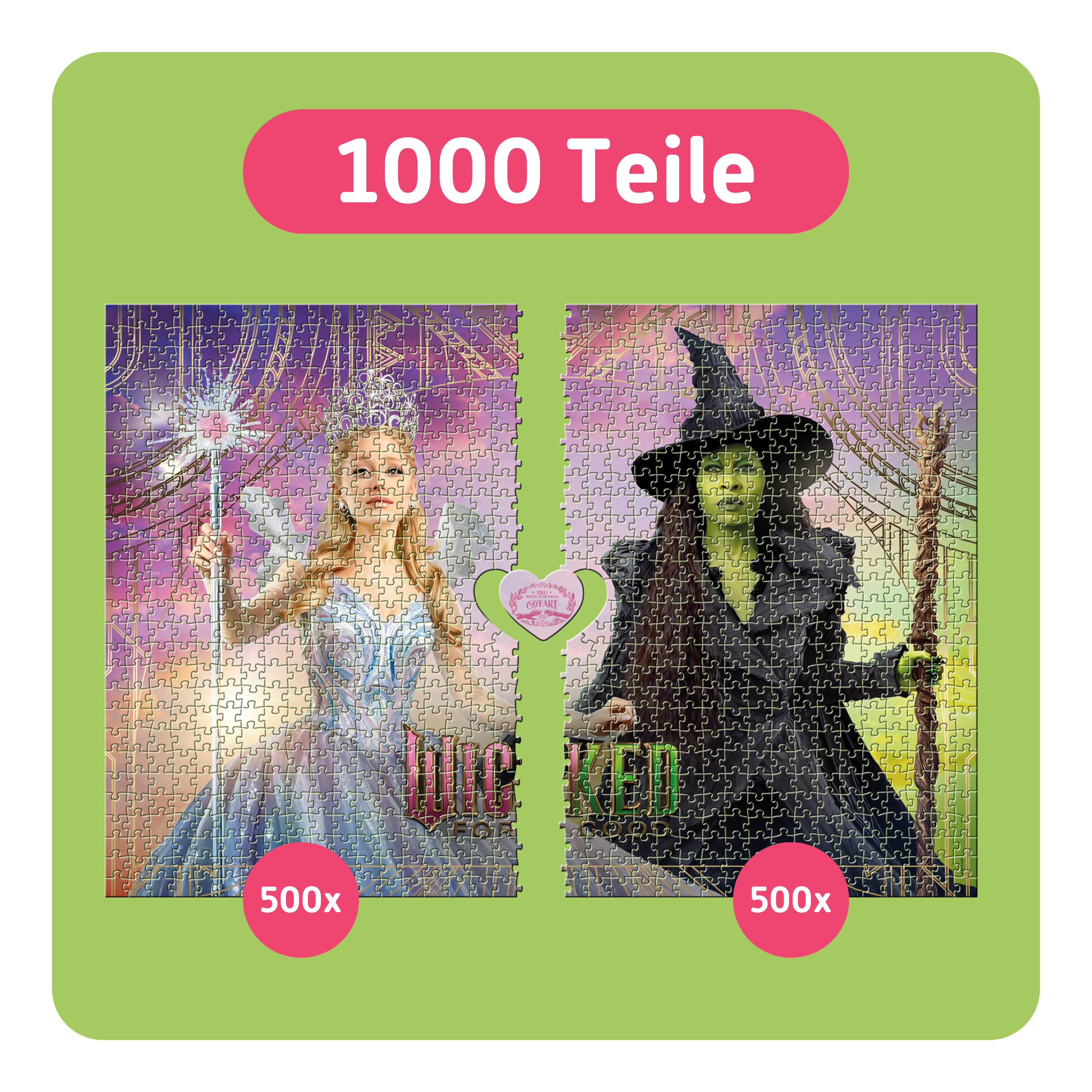 Wicked | Für Zwei | 1000 Teile