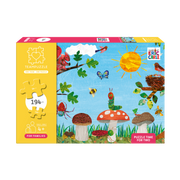 Puzzle Die kleine Raupe Nimmersatt | 194 Teile | Für Familien
