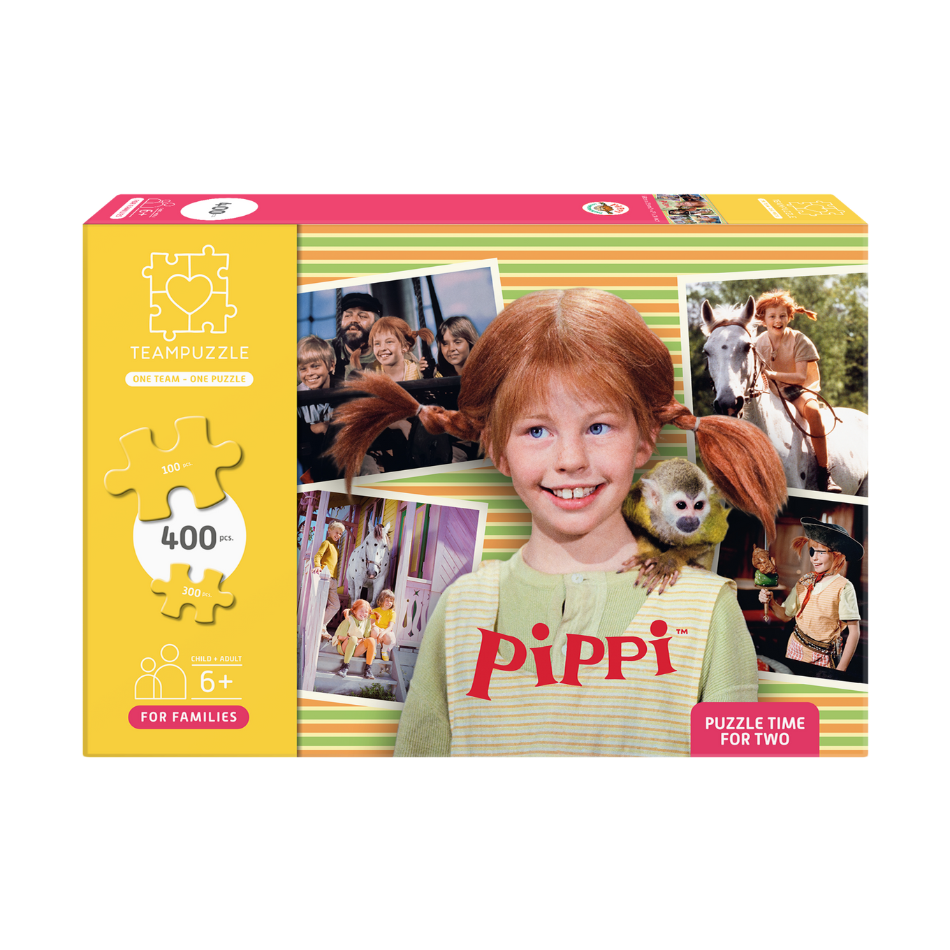 Puzzle Pippi Langstrumpf | 400 Teile | Für Familien