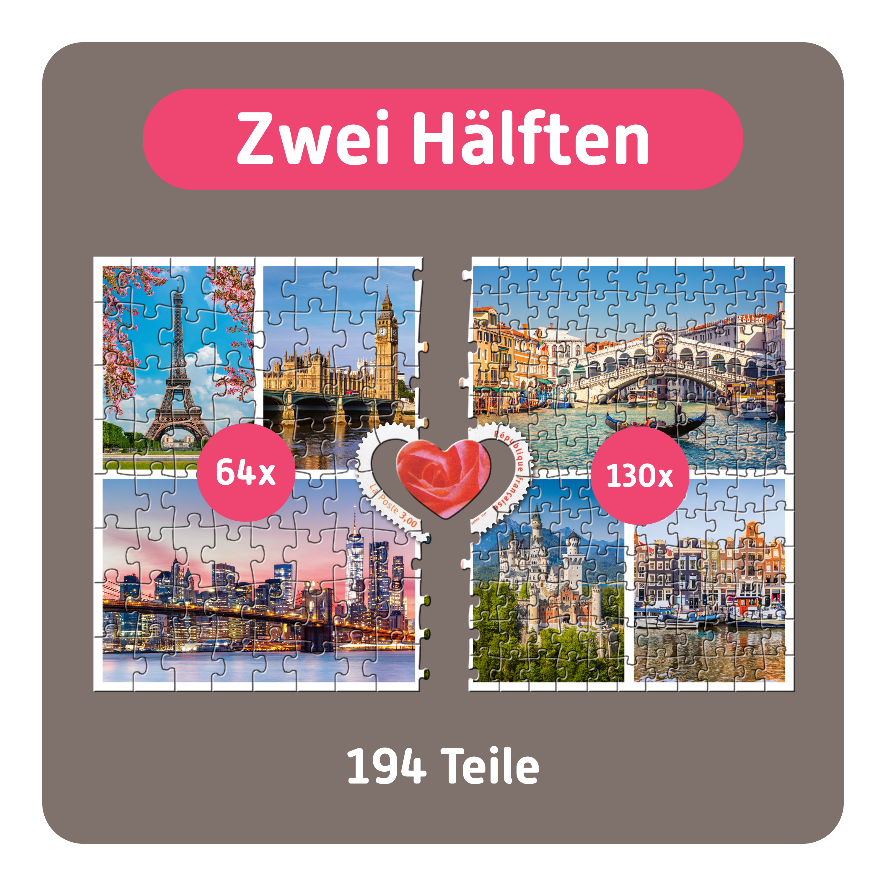 Städte | Für Senioren | 194 Teile