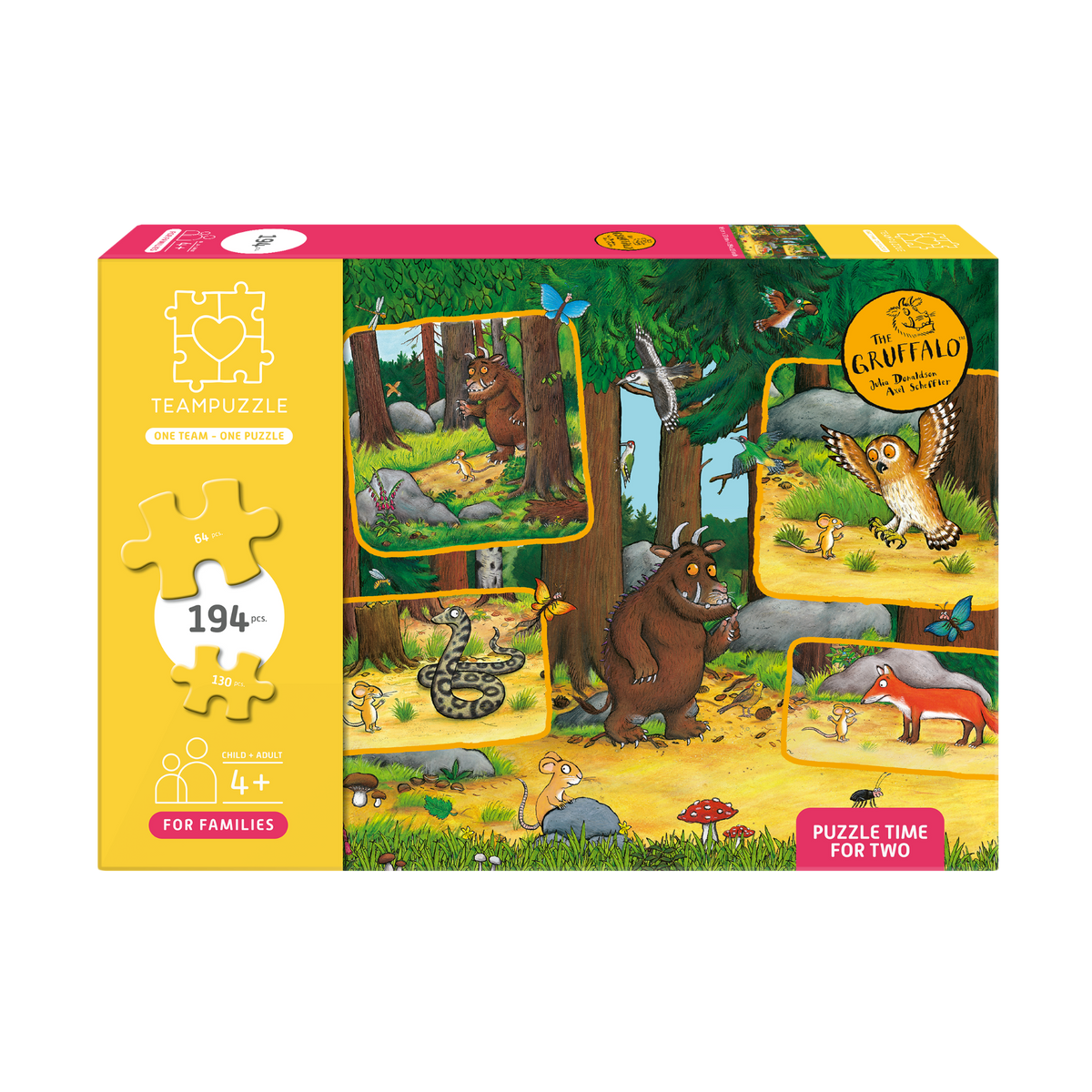 Puzzle Der Grüffelo | 194 Teile | Für Familien