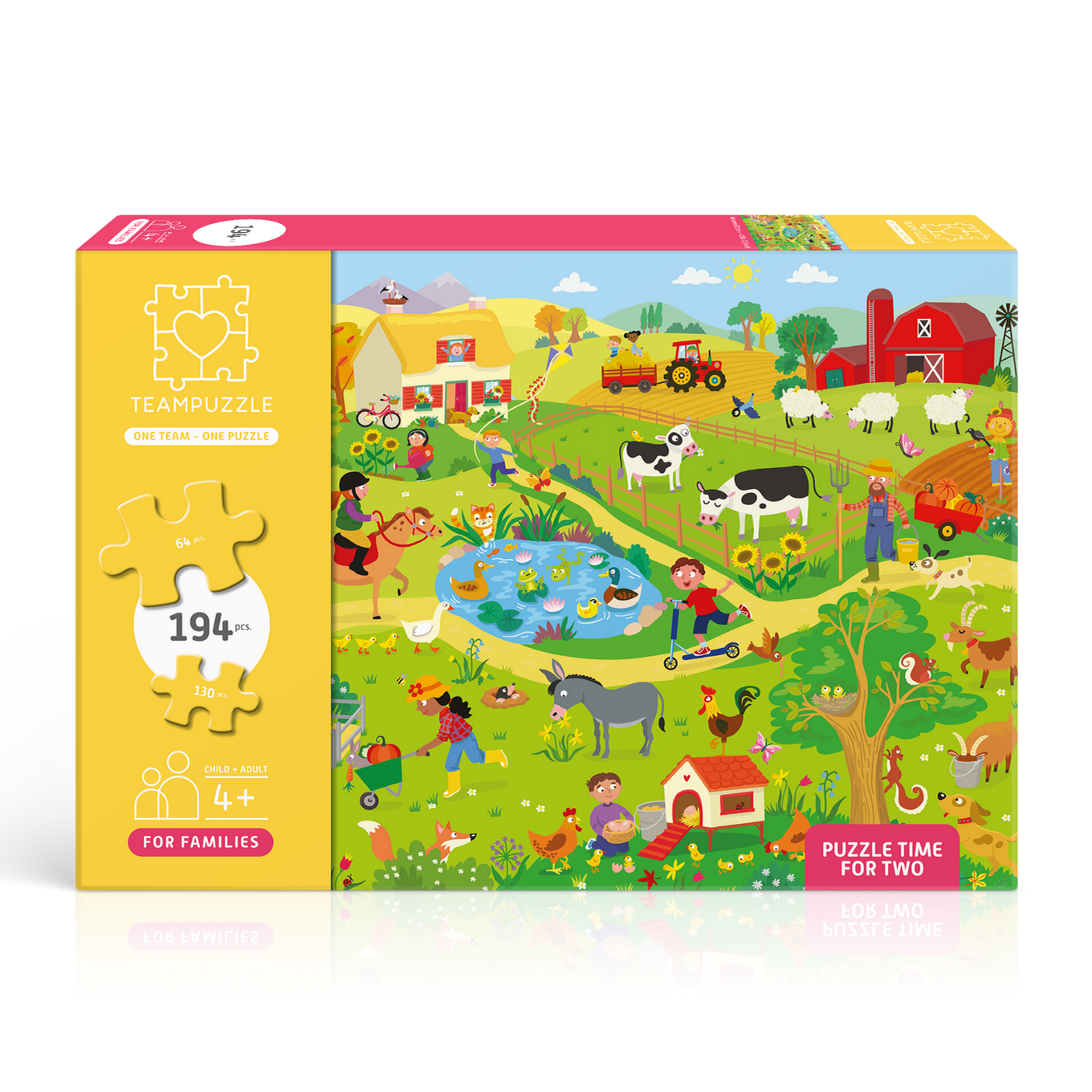 On the Farm | For Families | 194 Pieces