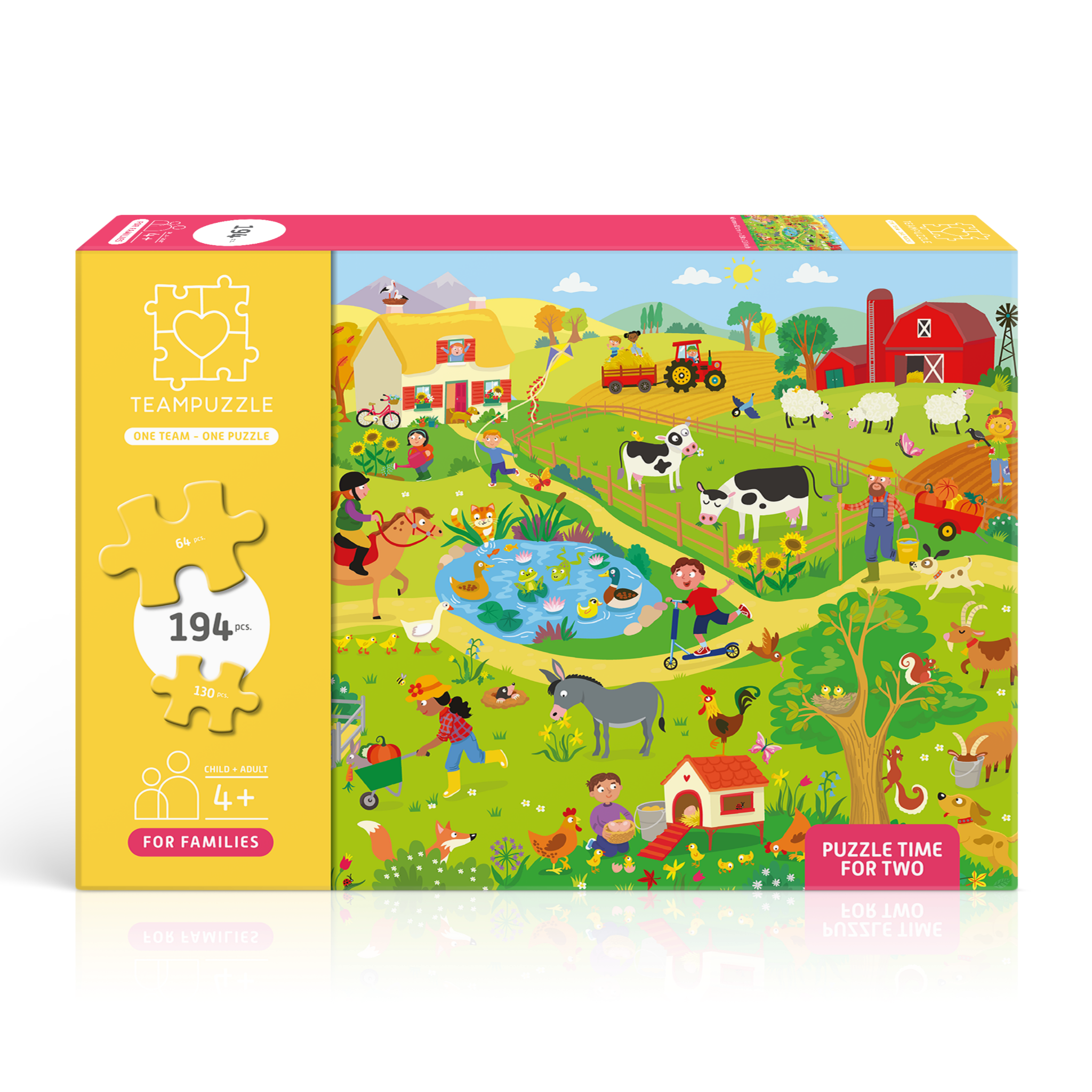 On the Farm | For Families | 194 Pieces