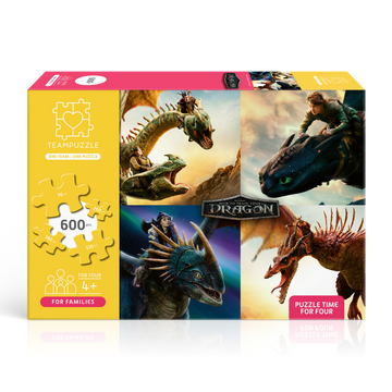 How to Train Your Dragon | For Families | 600 Pieces