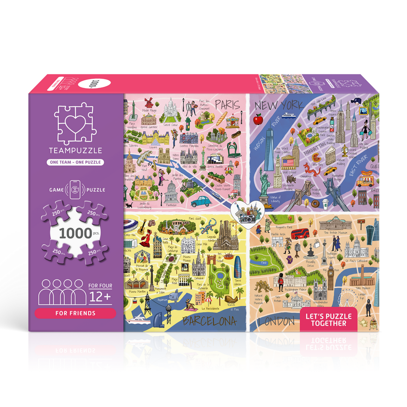 City Trip | For Friends | 1,000 Pieces